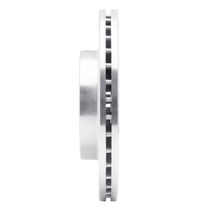 Ford Escort Brake Rotor (1) - Front Right - R1 Concepts - Drilled & Slotted - Silver - `90-`01